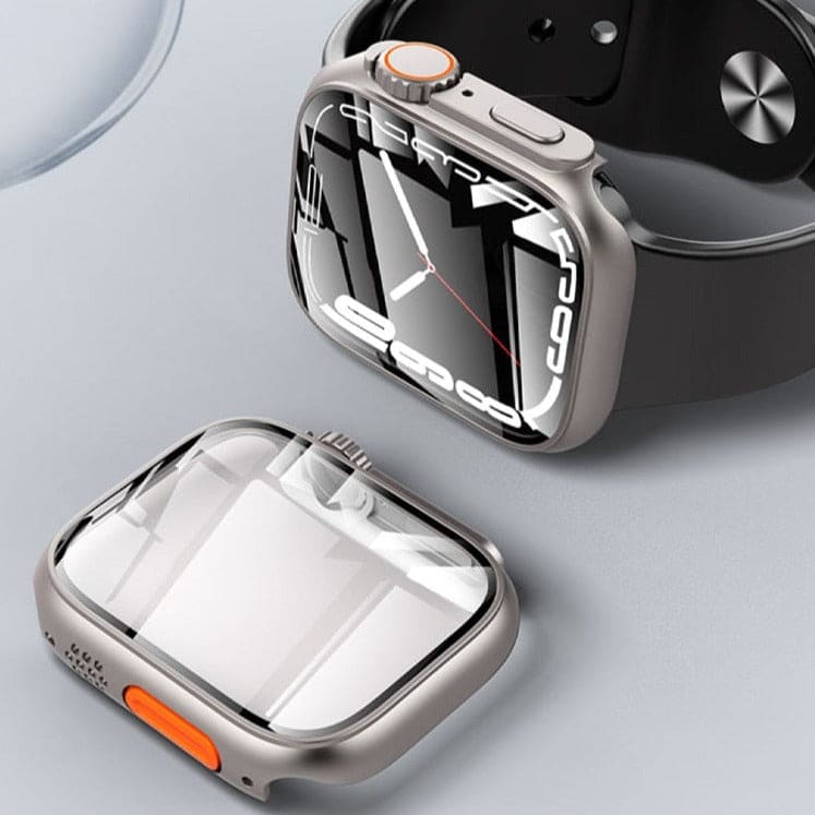 Change to Ultra – Apple Watch Schutzgehäuse im Ultra Design - Displayschutz