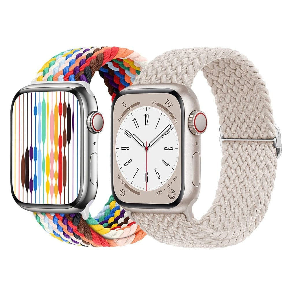 Solo Loop • elastisches Armband (mit Schlaufe) - Apple Watch Armband
