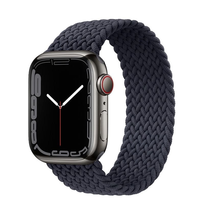 Solo Loop • elastisches Armband - Mitternachtsblau / S / 38-40-41 mm - Apple Watch Armband