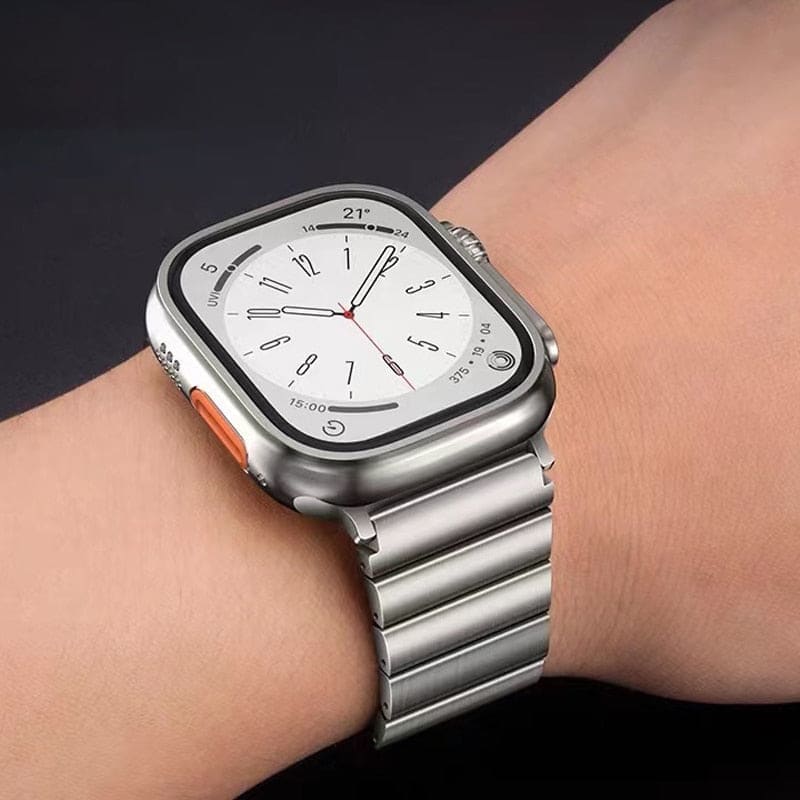 Titan Gliederarmband - Apple Watch Armband